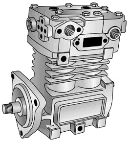 107869X TF 750 Air Compressor Bendix