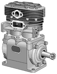 228141X TF 500 Air Compressor Bendix