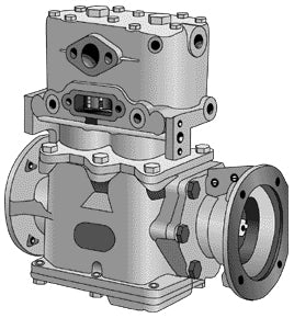 228443X TF 500 Air Compressor Bendix