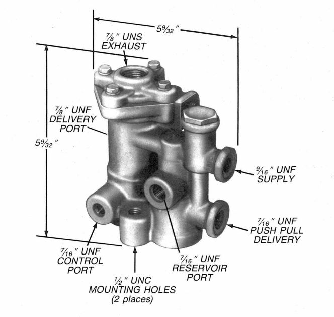 065147 Bendix HR-1 Relay Valve