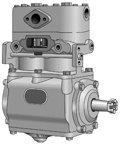 229078X TF 500 Air Compressor Bendix
